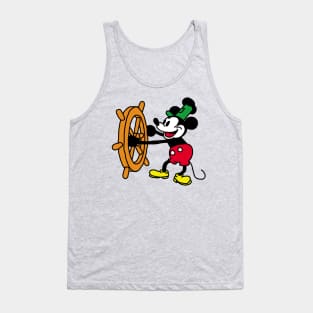 Steamboat Willie 1928 Color Tank Top